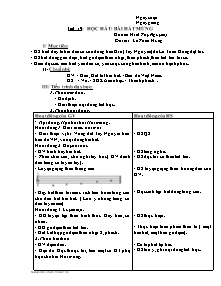 Giáo án lớp 5 môn Âm nhạc - Tiết 19: Học hát: Bài hát mừng (Tiết 1)