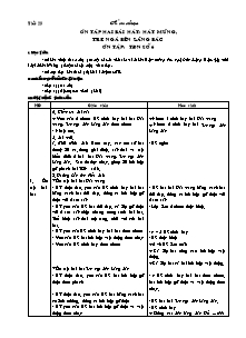 Giáo án lớp 5 môn Âm nhạc - Tiết 23: Ôn tập hai bài hát: Hát mừng, tre ngà bên lăng Bác ôn tập: Tập đọc nhạc số 6