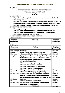 Giáo án lớp 5 môn Âm nhạc - Tiết 27: Ôn tập bài hát : Em vẫn nhớ trường xưa - Tập đọc nhạc : Tập đọc nhạc số 8 (Tiếp theo)