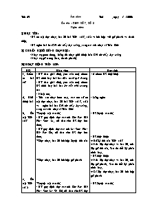 Giáo án lớp 5 môn Âm nhạc - Tiết 29: Ôn tập : Tập đọc nhạc  số 7, số 8 - Nghe nhạc (tiếp)