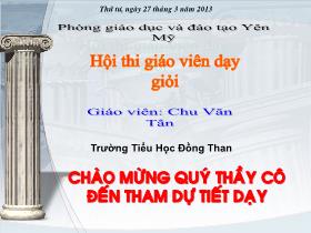 Giáo án lớp 5 môn Âm nhạc - Tiết 29:  Ôn tập tập đọc nhạc : Tập đọc nhạc số 7 , số 8