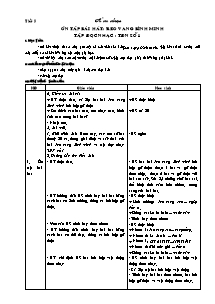 Giáo án lớp 5 môn Âm nhạc - Tiết 3: Ôn tập bài hát: Reo vang bình minh - Tập đọc nhạc : Tập đọc nhạc số 1