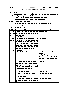 Giáo án lớp 5 môn Âm nhạc - Tiết 30: Học hát: Bài dàn đồng ca mùa hạ