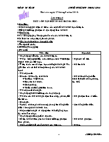 Giáo án lớp 5 môn Âm nhạc - Tuần 1 - Tiết 1: Ôn tập một số bài hát đã học (tiết 34)