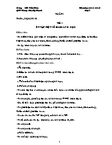 Giáo án lớp 5 môn Âm nhạc - Tuần 1: Tiết 1: Ôn tập một số bài hát đã học (Tiết 6)