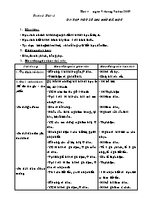 Giáo án lớp 5 môn Âm nhạc - Tuần 1 - Tiết 1: Ôn tập một số bài hát đã học (tiết 27)