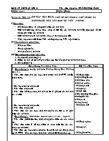 Giáo án lớp 5 môn Âm nhạc - Tuần 10 - Tiết 10: Tuần 10 - Tiết 10 : Ôn tập bài hát: Những bông hoa những bài ca - Giới thiệu một số nhạc cụ nước ngoài