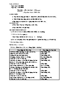 Giáo án lớp 5 môn Âm nhạc - Tuần 13 - Tiết 13: Ôn bài hát : Ước mơ. - Tập đọc nhạc : Tập đọc nhạc số 4