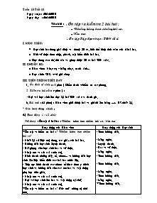 Giáo án lớp 5 môn Âm nhạc - Tuần 18 - Tiết 18: Ôn tập và kiểm tra 2 bài hát : Những bông hoa những bài ca, Ước mơ - Ôn tập Tập đọc nhạc : Tập đọc nhạc số 4