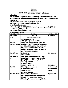 Giáo án lớp 5 môn Âm nhạc - Tuần 21: Học hát: Bài tre ngà bên lăng Bác (Tiếp theo)