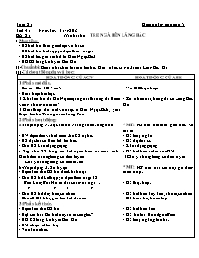 Giáo án lớp 5 môn Âm nhạc - Tuần 21 - Tiết 41 - Bài 21: Học hát bài :Tre ngà bên lăng Bác