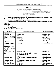 Giáo án lớp 5 môn Âm nhạc - Tuần 23 - Bài 23: - Ôn tập bài: Hát mừng tre ngà bên lăng Bác - ôn tập tập đọc nhạc số 6