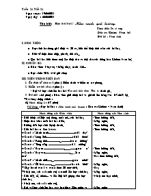 Giáo án lớp 5 môn Âm nhạc - Tuần 24 - Tiết 24: Học bài hát : Màu xanh quê hương (tiếp)