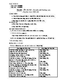 Giáo án lớp 5 môn Âm nhạc - Tuần 27 - Tiết 27: Ôn bài hát : Em vẫn nhớ trường xưa - Tập đọc nhạc : Tập đọc nhạc số 8