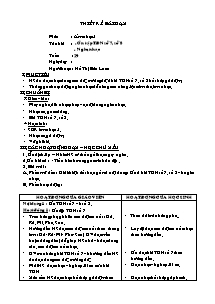 Giáo án lớp 5 môn Âm nhạc - Tuần 29: Ôn tập Tập đọc nhạc số 7, số 8 - Nghe nhạc (tiếp)