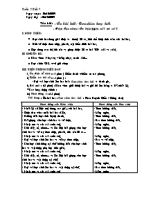 Giáo án lớp 5 môn Âm nhạc - Tuần 7 - Tiết 7: Ôn bài hát : Con chim hay hót - Tập đọc nhạc : Ôn tập Tập đọc nhạc số 1 và số 2