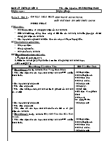 Giáo án lớp 5 môn Âm nhạc - Tuần 8 - Tiết 8 : Ôn tập 2 bài hát: Reo vang bình minh, hãy giữ cho em bầu trời xanh - Nghe nhạc