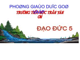 Giáo án lớp 5 môn Đạo đức - Em yêu tổ quốc Việt Nam (tiết 1)