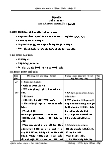 Giáo án lớp 5 môn Đạo đức - Tiết 1 - Tuần 1: Em là học sinh lớp 5 (tiết 1)