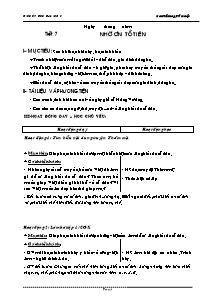 Giáo án lớp 5 môn Đạo đức - Tiết 7: Nhớ ơn tổ tiên (Tiếp)