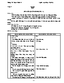 Giáo án lớp 5 môn Đạo đức - Tuần 19 - Bài 9: Em yêu quê hương (tiết 01)