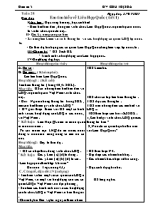 Giáo án lớp 5 môn Đạo đức - Tuần 28 - Em tìm hiểu về Liên Hợp Quốc ( tiết 1)