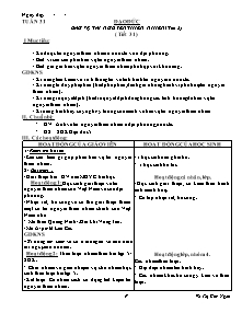 Giáo án lớp 5 môn Đạo đức - Tuần 31 - Tiest 31: Bảo vệ tài nguyên thiên nhiên (tiết 2)