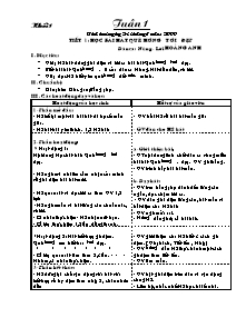 Giáo án lớp 5 môn Mĩ thuật - Tuần 1 - Tiết 1: Học bài hát quê hương tươi đẹp