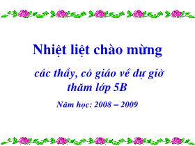 Giáo án lớp 5 môn Địa lí - Đường Trường Sơn