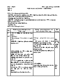 Giáo án lớp 5 môn Địa lí - Tuần 1 - Tiết 1: Việt Nam - Đất nước chúng ta (tiết 5)