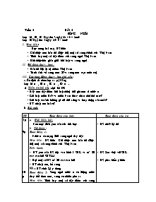 Giáo án lớp 5 môn Địa lí - Tuần 4 - Bài 4: Sông ngòi