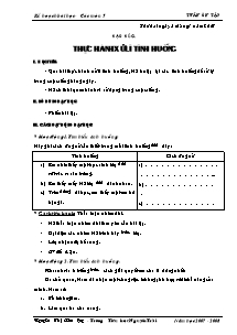 Giáo án lớp 5 môn học Đạo đức - Thực hành xử lí tình huống