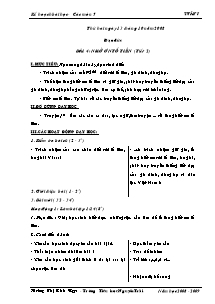 Giáo án lớp 5 môn học Đạo đức - Tuần 8 - Bài 4: Nhớ ơn tổ tiên ( tiết 2)