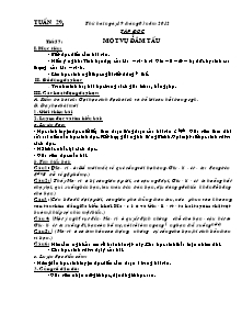 Giáo án lớp 5 môn Tập đọc - Tuần 29 - Tiết 57: Một vụ đắm tầu