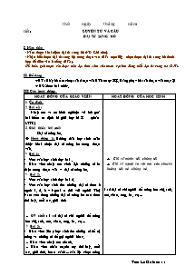 Giáo án lớp 5 Tuần học 11, 12 môn Luyện từ và câu: Đại từ xưng hô