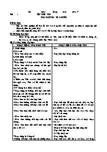 Giáo án lớp 5 Tuần học 17 môn Tập làm văn: Trả bài văn tả người