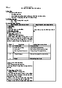 Giáo án lớp 5 Tuần học thứ 17 môn Khoa học: Ôn tập và kiểm tra học kì I (tiết 2)