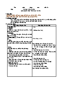 Giáo án lớp 5 Tuần thứ 30 môn Luyện từ và câu: Mở rộng vốn từ: Nam và nữ