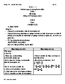 Giáo án Tiết 2: Toán: Luyện tập (Tiếp)