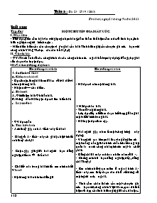 Giáo án 2 buổi Lớp 5 - Tuần 5