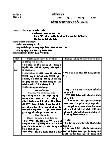 Giáo án cả năm Kỹ thuật 5