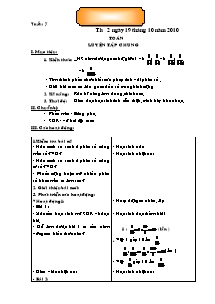 Giáo án các môn Lớp 5 - Tuần 07