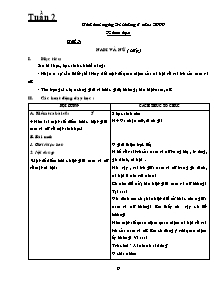 Giáo án các môn lớp 5 - Tuần 2