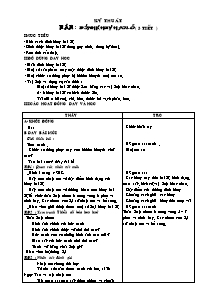 Giáo án Các môn phụ Lớp 5 - Tuần 3