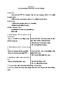 Giáo án dạy kì II môn Kĩ thuật 5