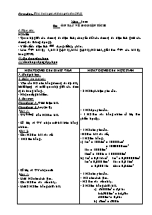 Giáo án dạy Lớp 5 - Tuần 30