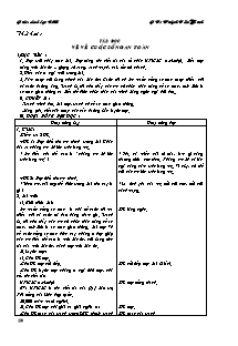 Giáo án dạy - Tuần 24 Lớp 4