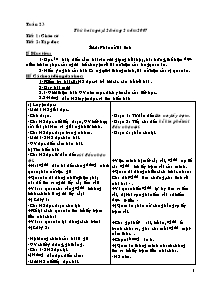 Giáo án giảng dạy Tuần 23 - Khối 5