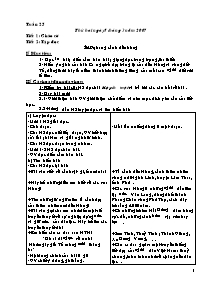 Giáo án giảng dạy Tuần 25 - Khối 5