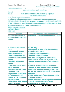 Giáo án Hoạt động ngoài giờ lên lớp 5 tuần 2: Nội qui nhà trường & nhiệm vụ học tập của học sinh lớp 5